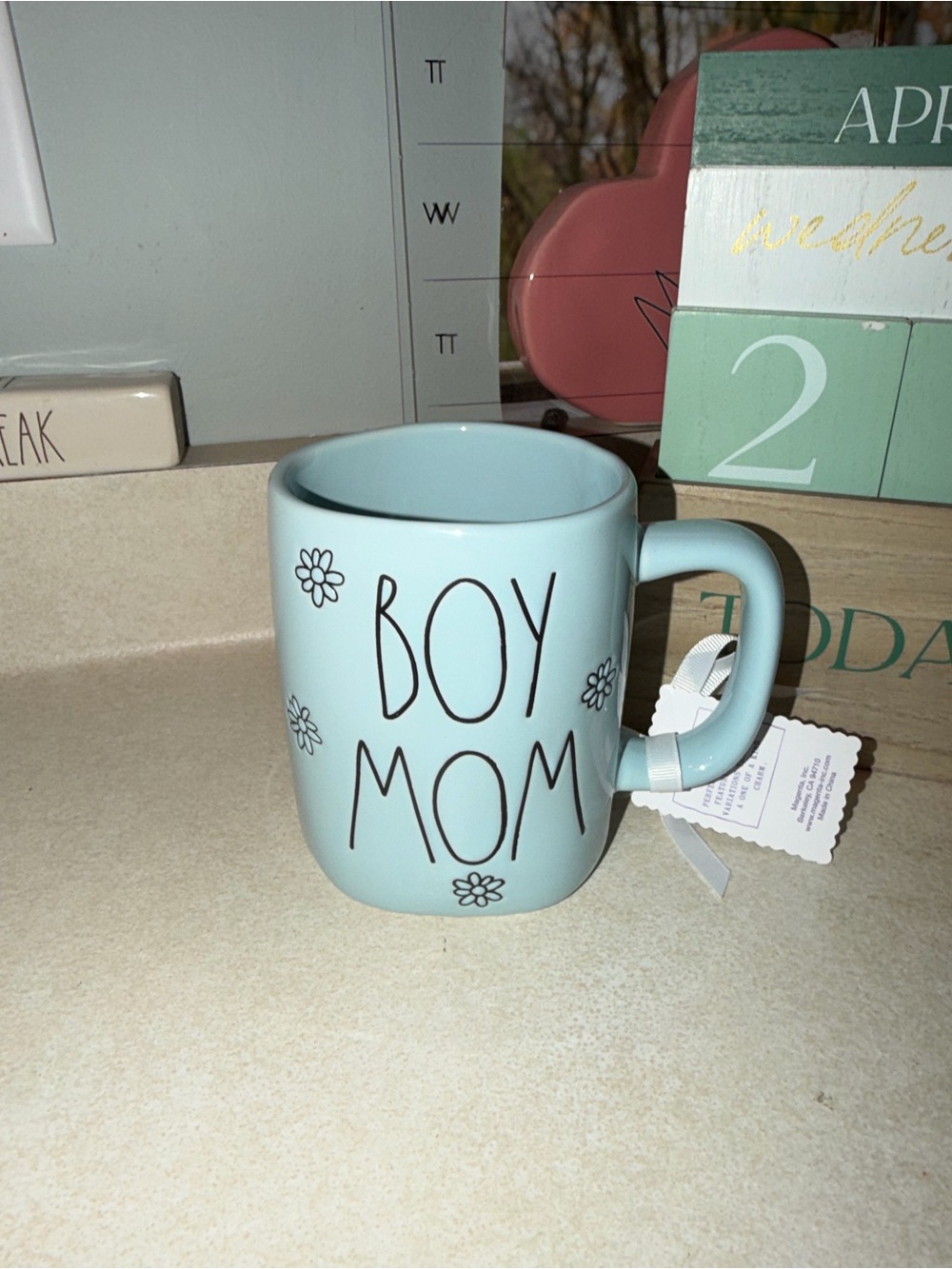 Rae dunn boy mom mug - yes